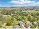 Wide aerial view of the community showcasing lush trees and landscaping at 105 Oakfield Way, Douglasville, GA 30134