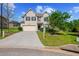 Beautiful two-story home with a well-maintained lawn and an inviting front yard at 3048 Level Grove Ln, Dacula, GA 30019