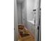 Convenient laundry room with washer and dryer hookups and wooden floors at 1731 Pryor Sw Rd # 108, Atlanta, GA 30315