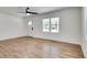 Living room with hardwood floors, lots of light, and clean neutral finishes at 1861 Dyer Cir, Atlanta, GA 30341