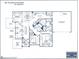 Detailed floor plan layout of 'The Abernathy' model in The Village Collection at 206 Glens Loop, Woodstock, GA 30188