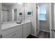 Bathroom boasting modern vanity, stylish hardware, and bright lighting at 29 Laurelwood Nw Ln, Cartersville, GA 30121