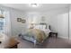 Bedroom with neutral colors, carpet, and natural light from the window at 29 Laurelwood Nw Ln, Cartersville, GA 30121