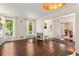 Cozy living room featuring hardwood floors and an open layout at 1025 Martins Lake Close, Roswell, GA 30076