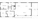 Detailed floor plan showcasing the layout of the bedrooms, living spaces, kitchen, bathrooms, and a carport at 2405 Clifton Springs Rd, Decatur, GA 30034