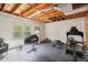Spacious unfinished basement with windows, visible ceiling and concrete floors at 2138 Bramlett Nw Pl, Marietta, GA 30064