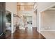 Inviting foyer with hardwood floors and a staircase leading to the second floor at 2138 Bramlett Nw Pl, Marietta, GA 30064