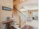 Inviting foyer with hardwood floors, staircase, and archway to the living room at 2138 Bramlett Nw Pl, Marietta, GA 30064