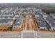 Aerial shot of a well-designed community, showcasing organized street layouts and landscaped common areas at 3933 Danube Ln # 224, Atlanta, GA 30339