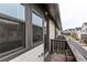 Charming balcony overlooking a quiet street with a cozy spot for outdoor seating at 3933 Danube Ln # 224, Atlanta, GA 30339