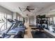 Spacious gym featuring treadmills, stationary bikes, weightlifting equipment, and floor mats at 3933 Danube Ln # 224, Atlanta, GA 30339