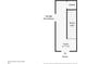 Floor 1 plan showing a foyer, stairs, closet and garage at 4908 Waters Edge Trl, Roswell, GA 30075