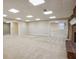 Spacious finished basement area with neutral carpet, recessed lighting, and an open floor plan at 4385 Old Hamilton Mill Rd, Buford, GA 30518