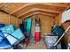 Interior view of storage shed, showing ample storage space at 1601 Sycamore Nw Dr, Kennesaw, GA 30152