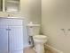Cozy bathroom with standard fixtures and updated vanity at 3156 Nectarine Cir, Decatur, GA 30034