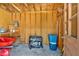 Shed interior with a generator, tools, and storage space at 4670 Sundridge Trl, Fairburn, GA 30213