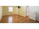 Comfortable bedroom with hardwood floors and natural light at 2223 Jay Se Ln, Smyrna, GA 30080