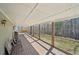 Covered back porch with a porch swing and space to relax outdoors at 302 Vinson Mountain Loop, Rockmart, GA 30153