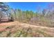 Large, vacant lot with natural vegetation and mature trees under a bright, clear blue sky at 302 Vinson Mountain Loop, Rockmart, GA 30153