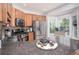Well-lit kitchen with stainless steel appliances and granite countertops at 5980 Eagle Tiff Ln, Sugar Hill, GA 30518