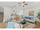 Open-concept living room flows into the kitchen, offering a spacious and modern living experience at 1922 Coal Pl, Atlanta, GA 30318