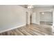 Bedroom with ceiling fan and large closet at 2306 Queen Anne Ct, Atlanta, GA 30350