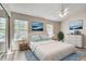 Comfortable bedroom featuring generous natural light and a ceiling fan at 2306 Queen Anne Ct, Atlanta, GA 30350