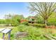 Community clubhouse featuring modern design, surrounded by green lawns and mature trees at 1438 Kings Park Nw Dr, Kennesaw, GA 30152