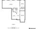 Layout of the first floor, featuring a game room, bedroom, office, and media room at 1438 Kings Park Nw Dr, Kennesaw, GA 30152