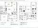 Detailed architectural floorplan showing layout including bedrooms, kitchen, living spaces, and outdoor features at 2155 Suncrest Point, Marietta, GA 30064
