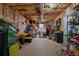 Unfinished basement providing ample storage and potential for customization at 248 Christian Circle, Carrollton, GA 30116