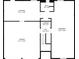 Layout of the basement featuring laundry, storage, garage, and a spacious basement area at 248 Christian Circle, Carrollton, GA 30116
