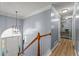 Open foyer with hardwood floors and a view of the staircase and entry door with natural light at 248 Christian Circle, Carrollton, GA 30116