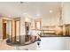 Modern kitchen features stainless steel appliances, dark granite countertops, and ample storage at 4983 Odins Way, Marietta, GA 30068
