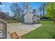 Detached garage with a concrete driveway and well-maintained lawn, offering convenience and curb appeal at 3055 Alston Dr, Decatur, GA 30032
