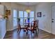 Cozy breakfast nook with a dining table by the window, perfect for enjoying morning meals and serene views at 4103 Christacy Way, Marietta, GA 30066