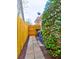 Practical side yard featuring a pathway, fence, and convenient access for outdoor maintenance at 4103 Christacy Way, Marietta, GA 30066