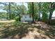 Extensive backyard showcasing a lush lawn, mature trees, and a private setting, perfect for outdoor activities at 1920 W Forrest Ave, Atlanta, GA 30344