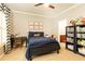 Cozy ' bedroom featuring carpet floors and a ceiling fan at 3110 Dickson Ne St, Brookhaven, GA 30319