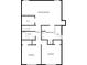 Second floor with primary bedroom, bathroom, walk-in closet, plus two bedrooms and hall bath at 5211 Benjamin Trl, Ellenwood, GA 30294