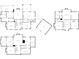 Detailed floor plan showcasing the layout of the home's multiple levels and rooms at 24 Ball Creek Hl, Atlanta, GA 30350