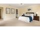 Spacious main bedroom features private balcony access, ensuite bath, and neutral paint at 276 Atlanta Se Ave, Atlanta, GA 30315