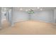 Basement featuring neutral colored carpet and recessed lights at 500 Meadowmeade Ln, Lawrenceville, GA 30043