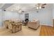 Basement with neutral carpet, overhead ceiling fans, and recessed lights at 500 Meadowmeade Ln, Lawrenceville, GA 30043