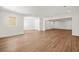 Spacious basement featuring hardwood floors and recessed lighting at 1074 Moores Mill Nw Rd, Atlanta, GA 30327