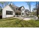 Stunning home showcasing a backyard, inviting pool area, and well-manicured lawn creating a private retreat at 1074 Moores Mill Nw Rd, Atlanta, GA 30327