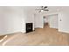 Cozy living room featuring a fireplace and neutral walls at 1074 Moores Mill Nw Rd, Atlanta, GA 30327