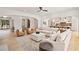 Expansive open-concept living room featuring hardwood floors and modern furnishings at 1074 Moores Mill Nw Rd, Atlanta, GA 30327
