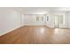 Bright living room with hardwood flooring and backyard access at 1074 Moores Mill Nw Rd, Atlanta, GA 30327