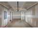 Spacious two car garage with concrete floor and unfinished walls at 222 Alton Cir, Villa Rica, GA 30180